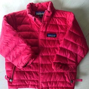 Patagonia pink puffer jacket size 2t